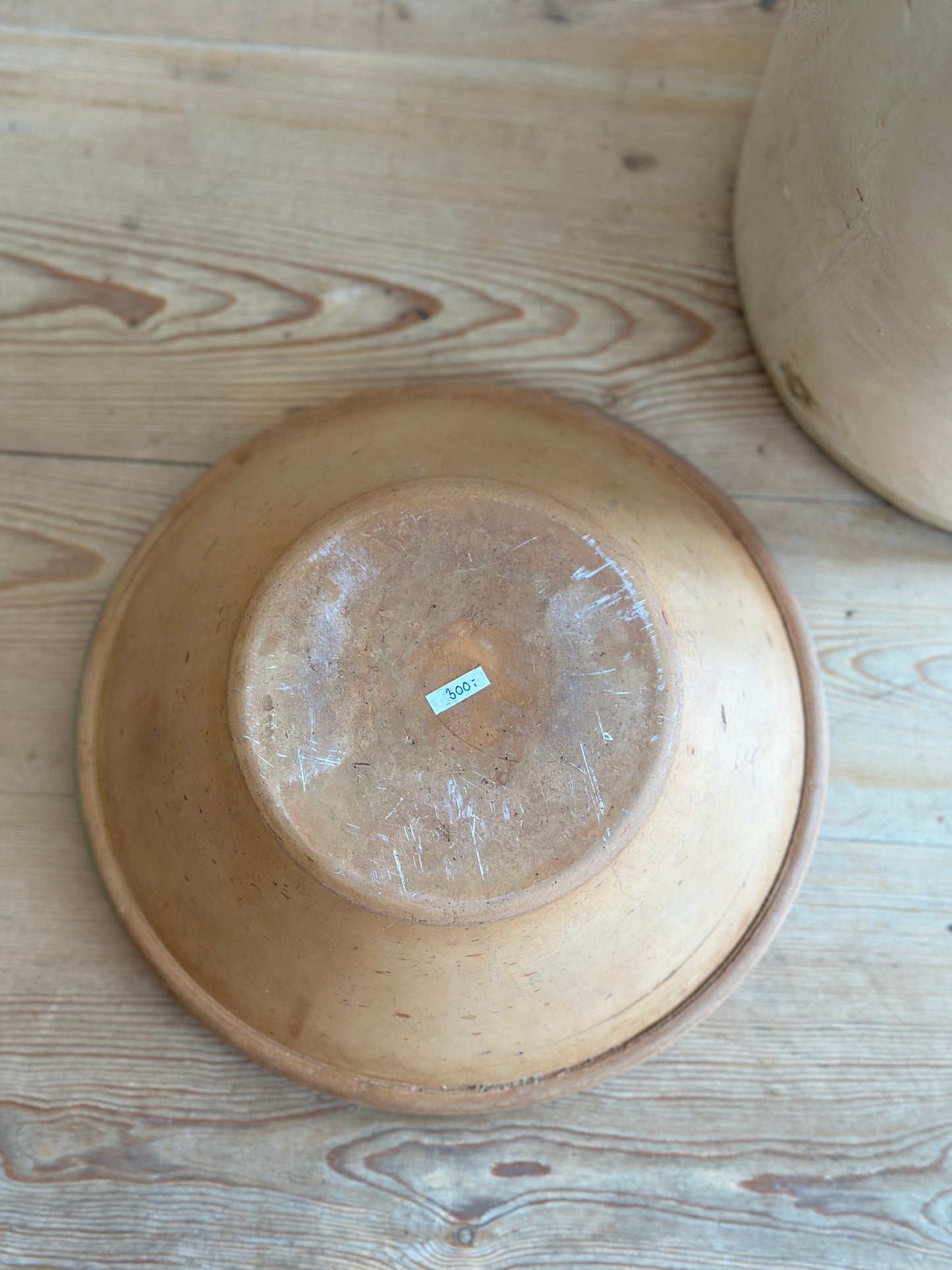 Lerskål med smuk glasur