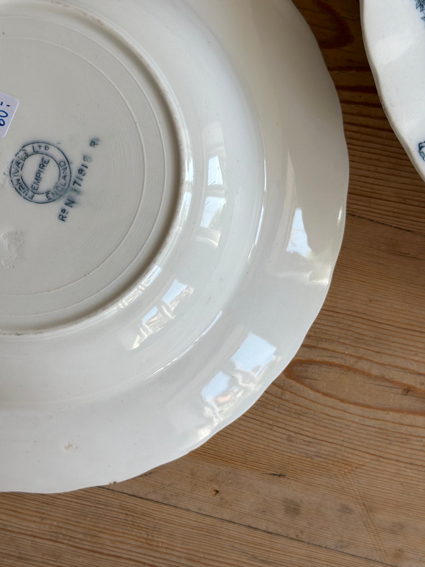 Smukke dybe tallerkner