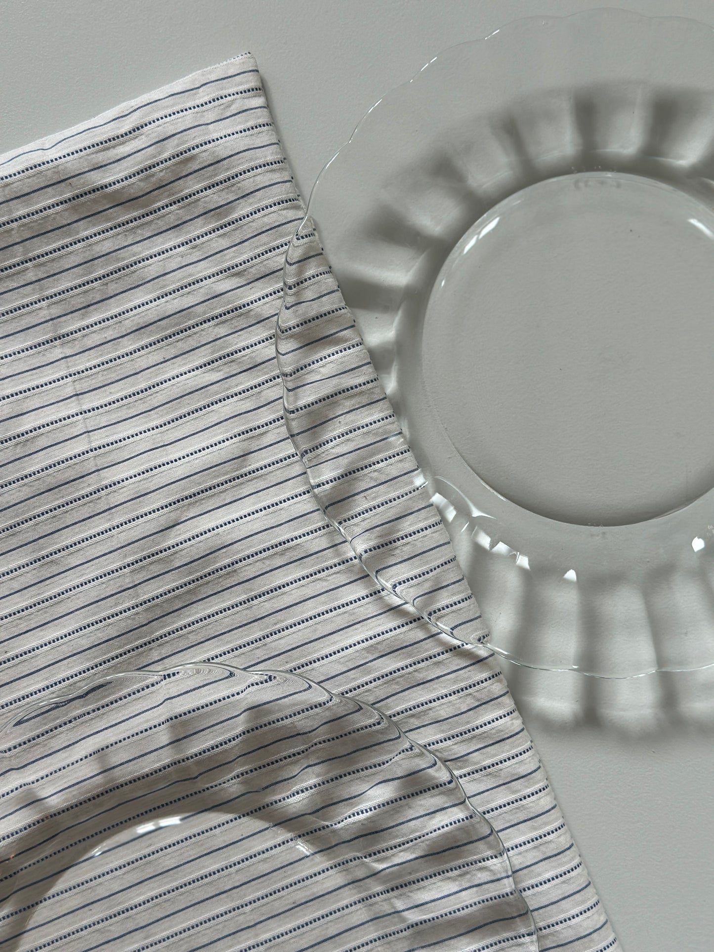 Frokosttallerkner i glas