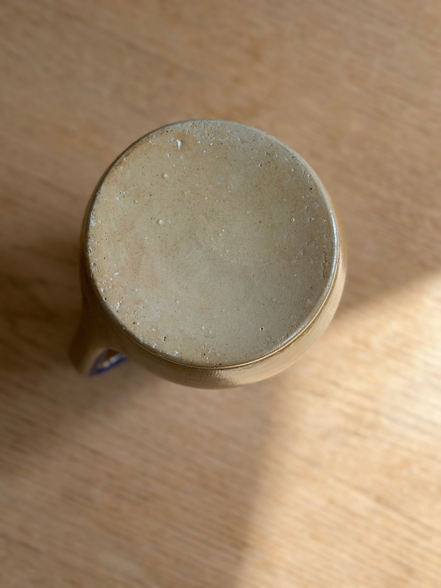 Lertøjskande med blå kant