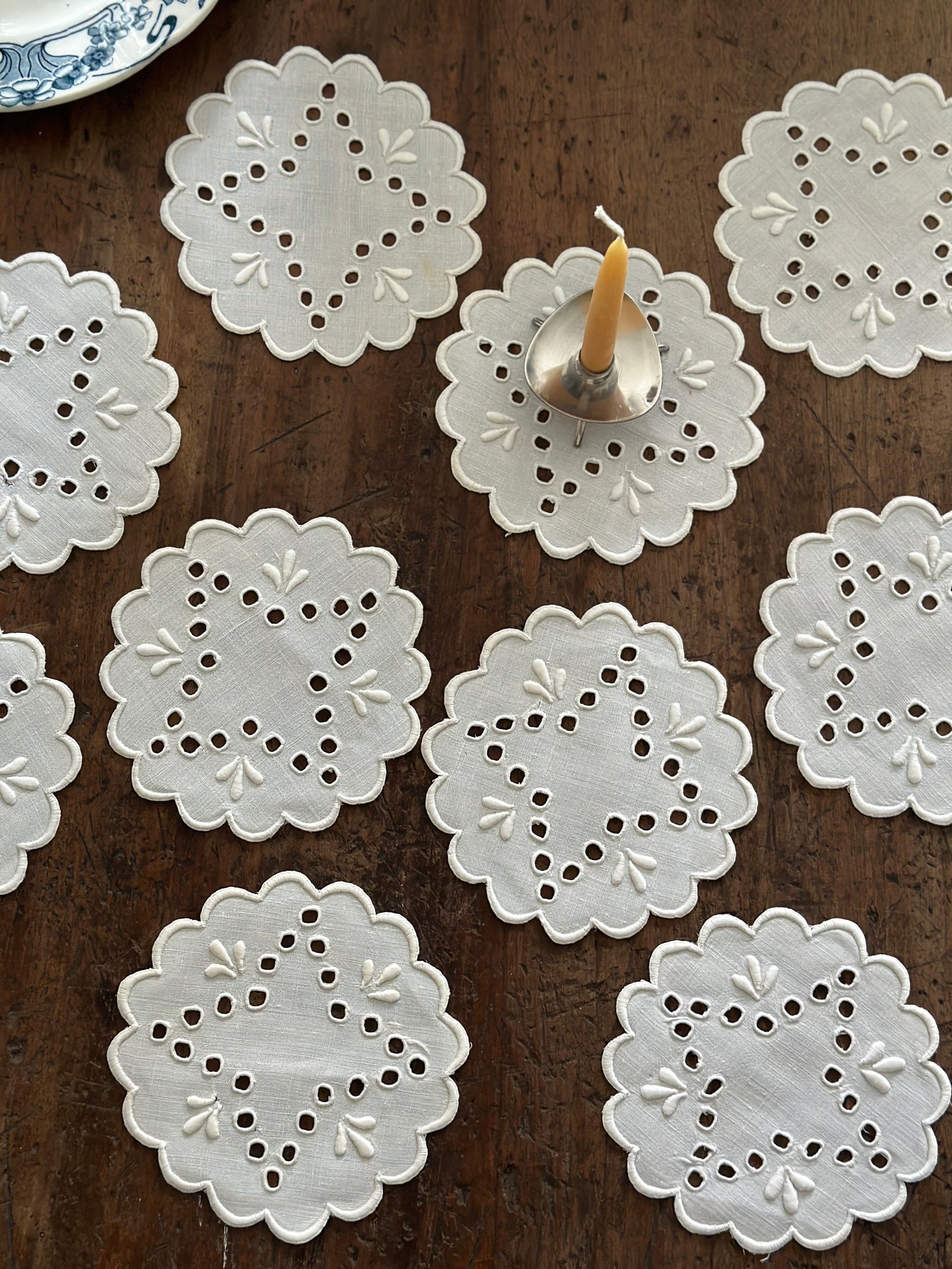 Små vintage tekstiler