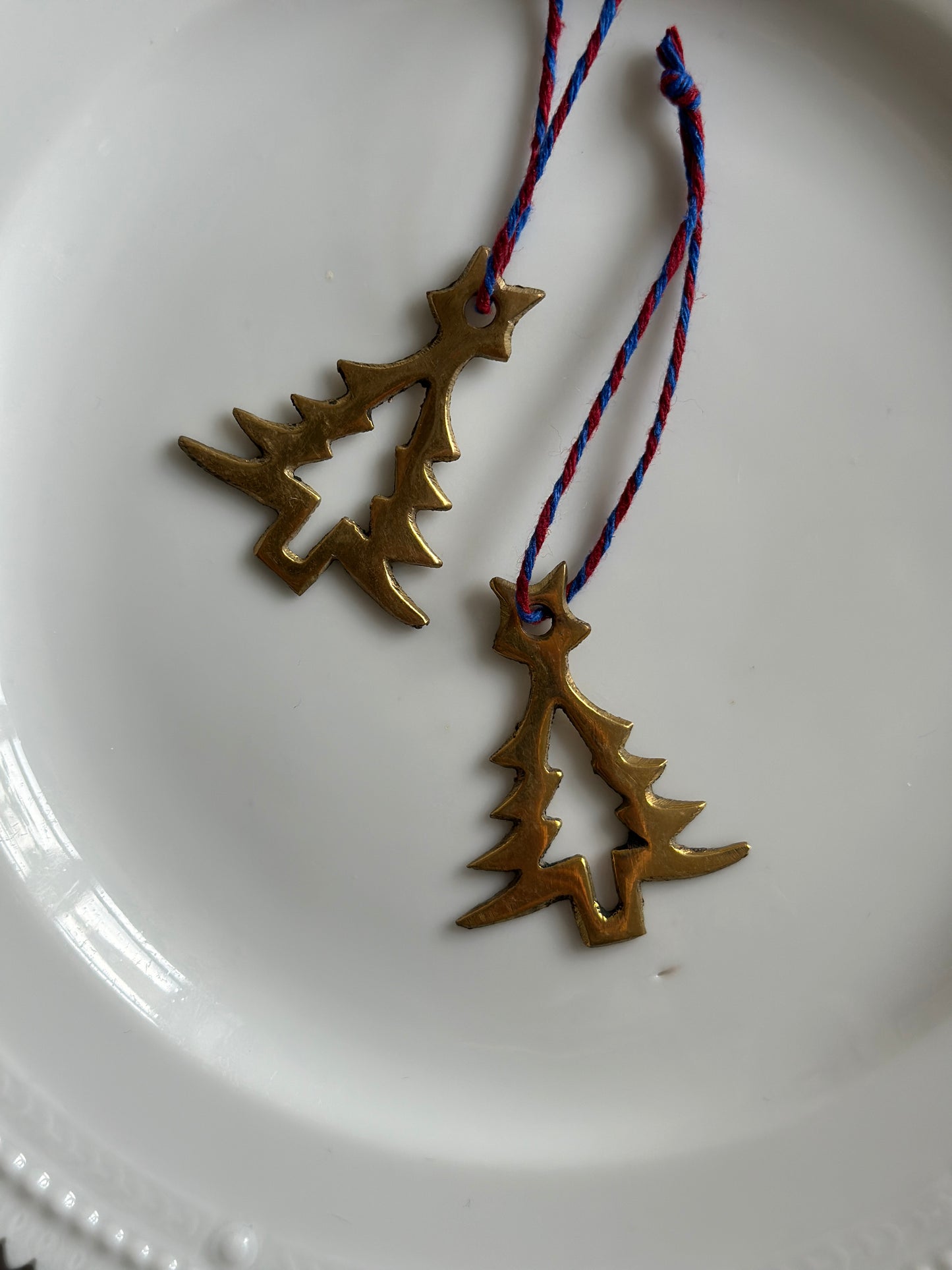 Messing juletræsophæng