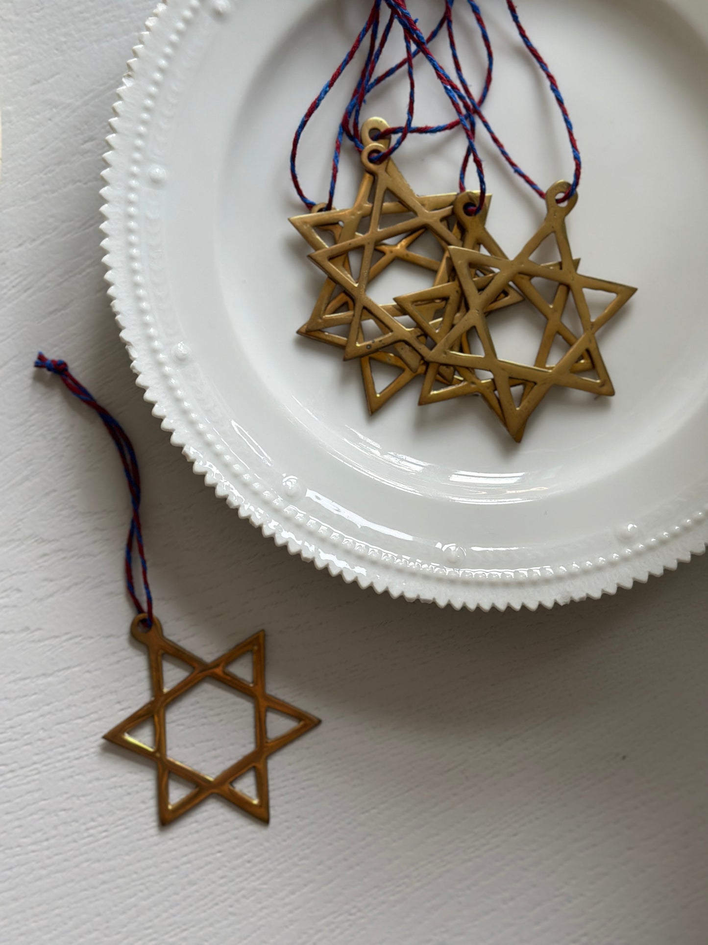 Store messing stjerneophæng