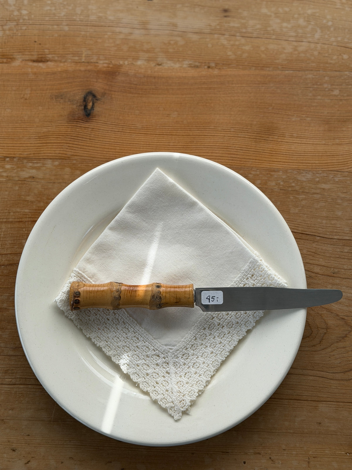 Lille bambus kniv