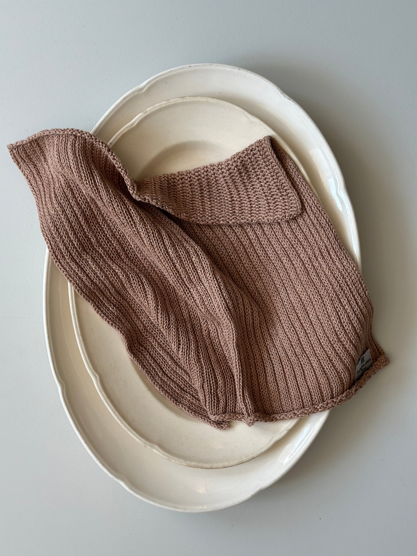 Køkkenklud i ribmøsnter