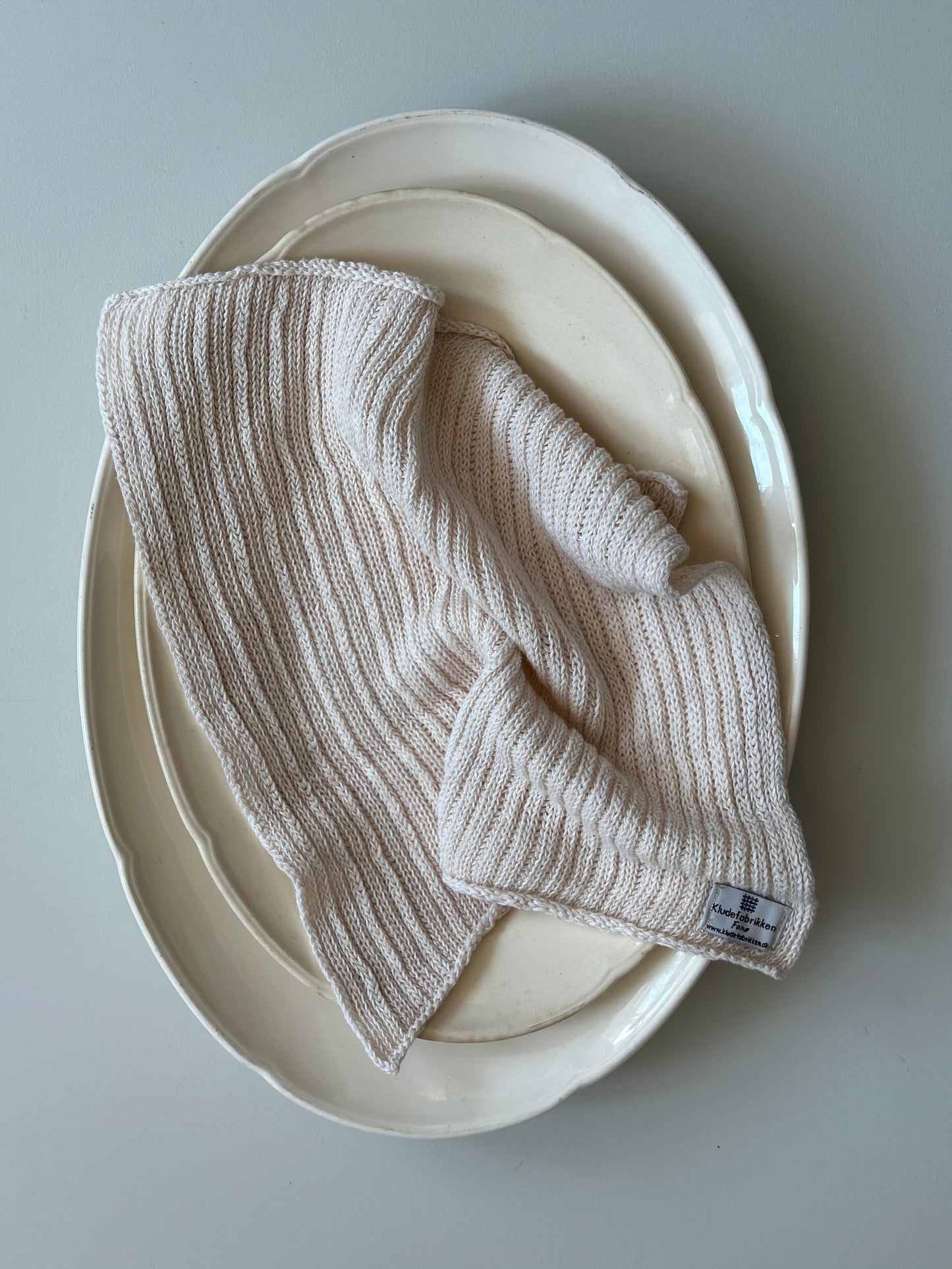 Køkkenklud i ribmøsnter