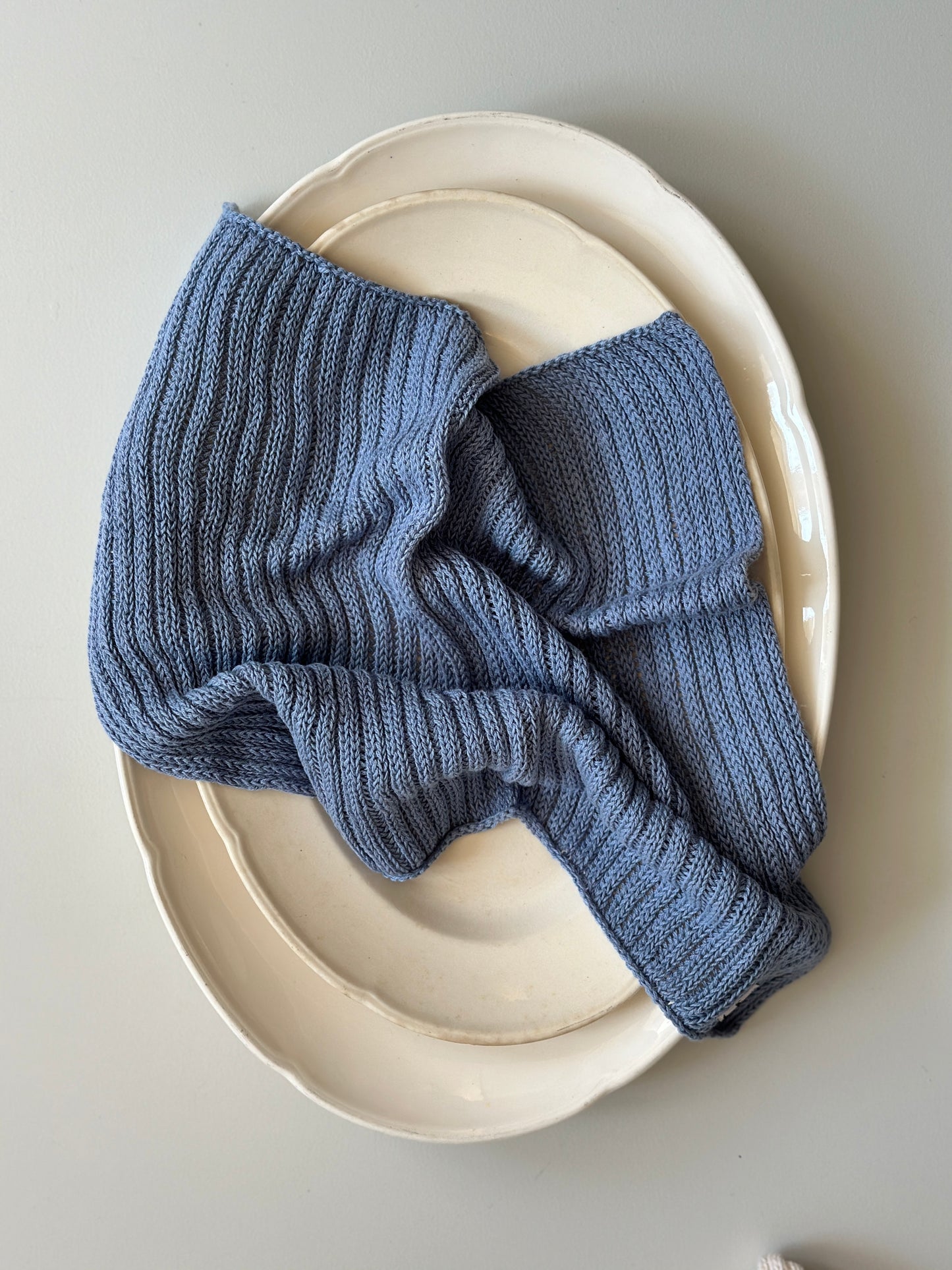 Køkkenklud i ribmøsnter