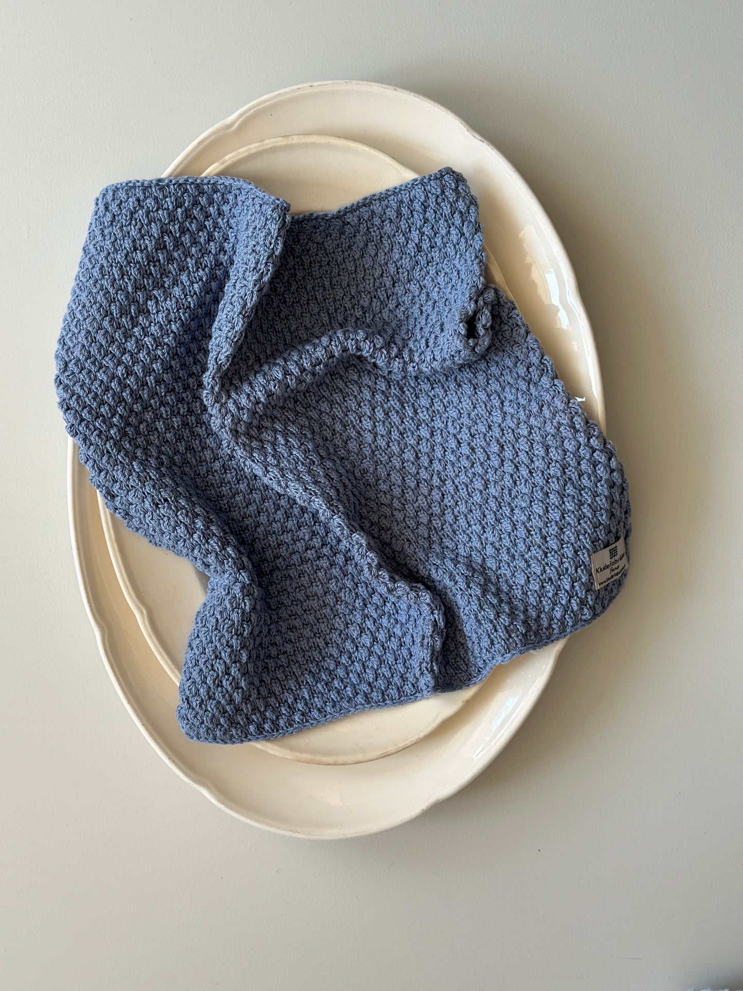 Køkkenklud i perlemønster