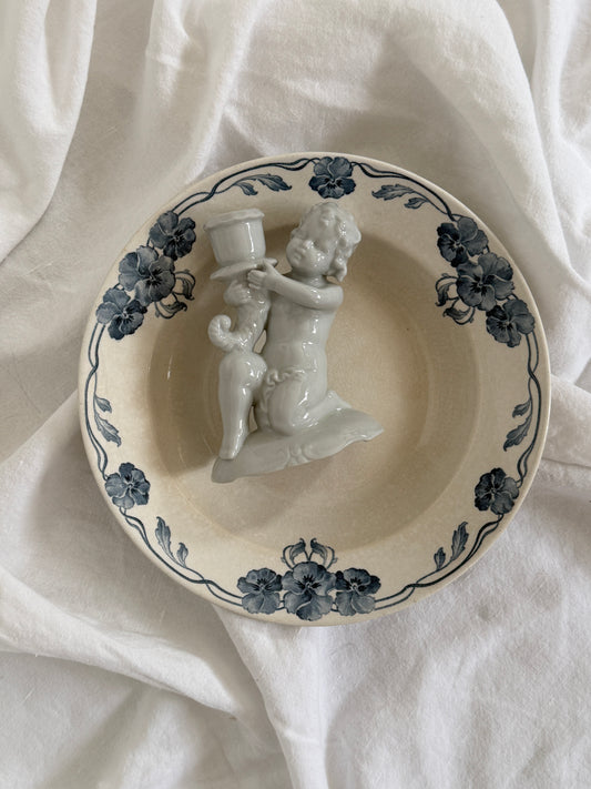 Lysestage i porcelæn