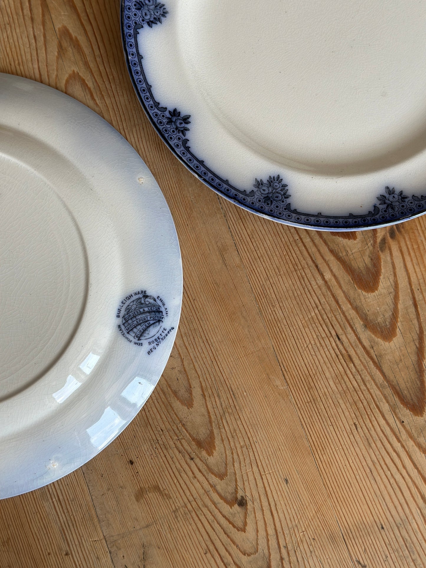 Engelske spisetallerkner