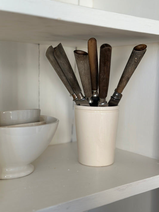 Fransk krukke i creme