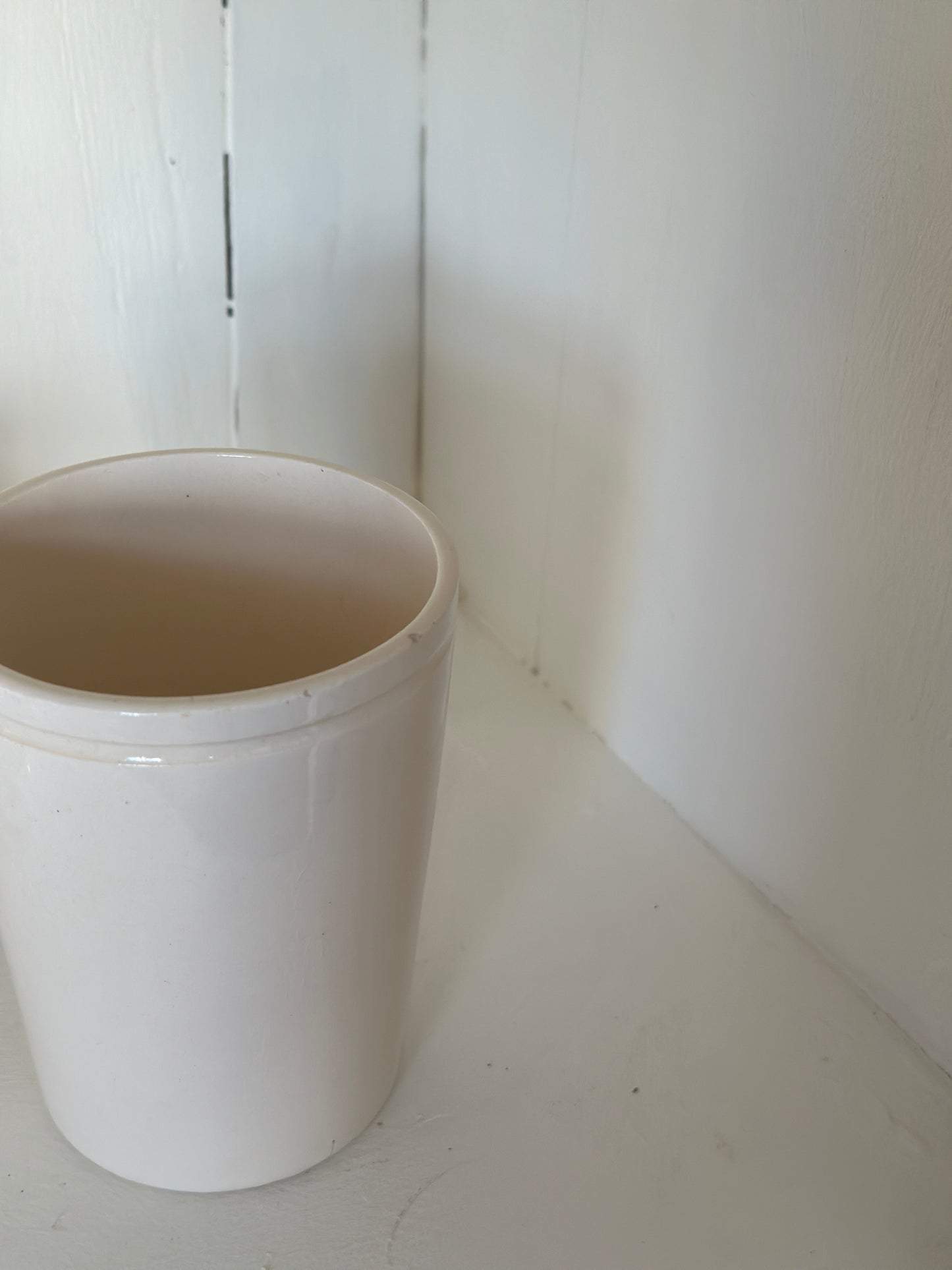 Fransk krukke i creme