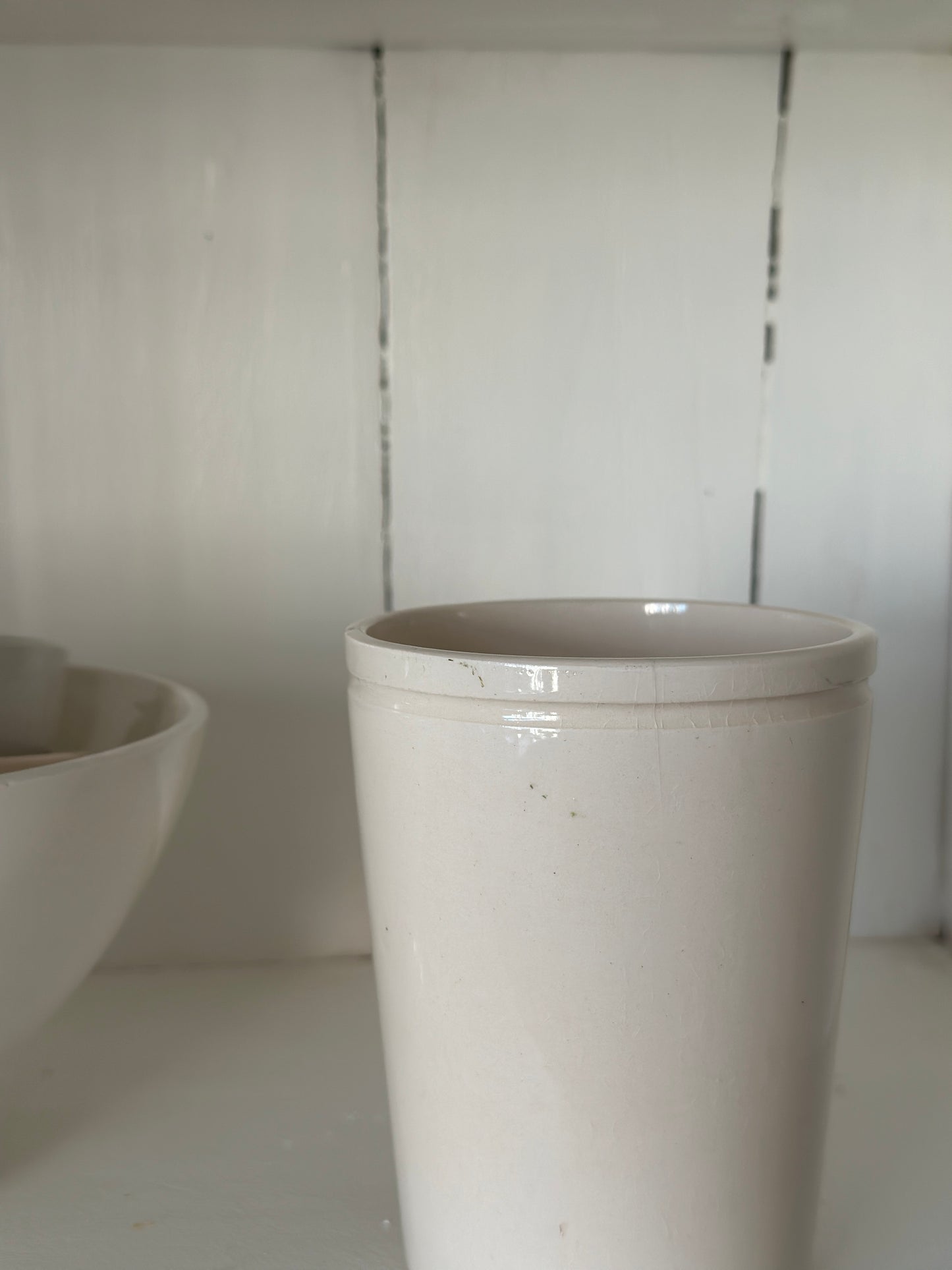 Fransk krukke i creme