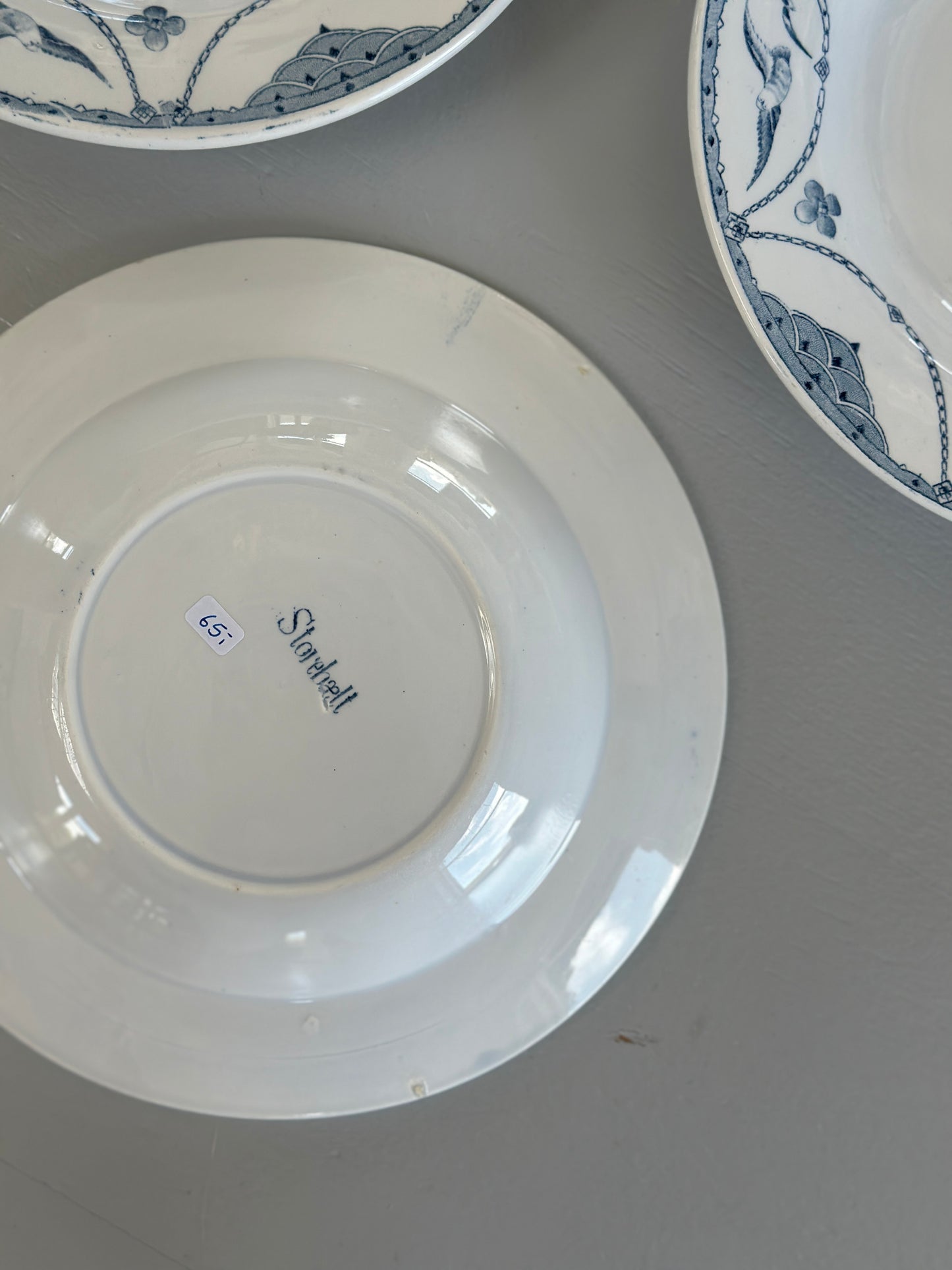 Dybe Storebælt tallerjner