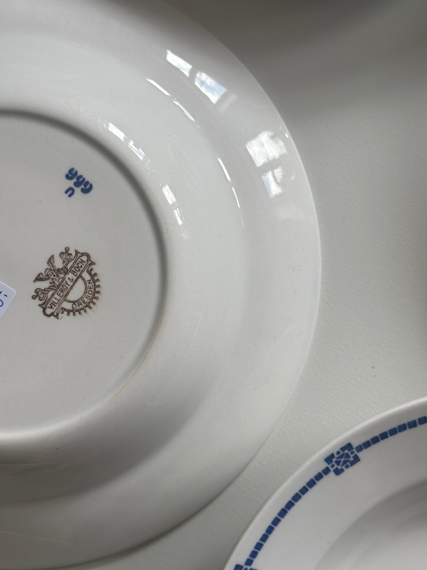 Dybe Villeroy & Boch tallerkner