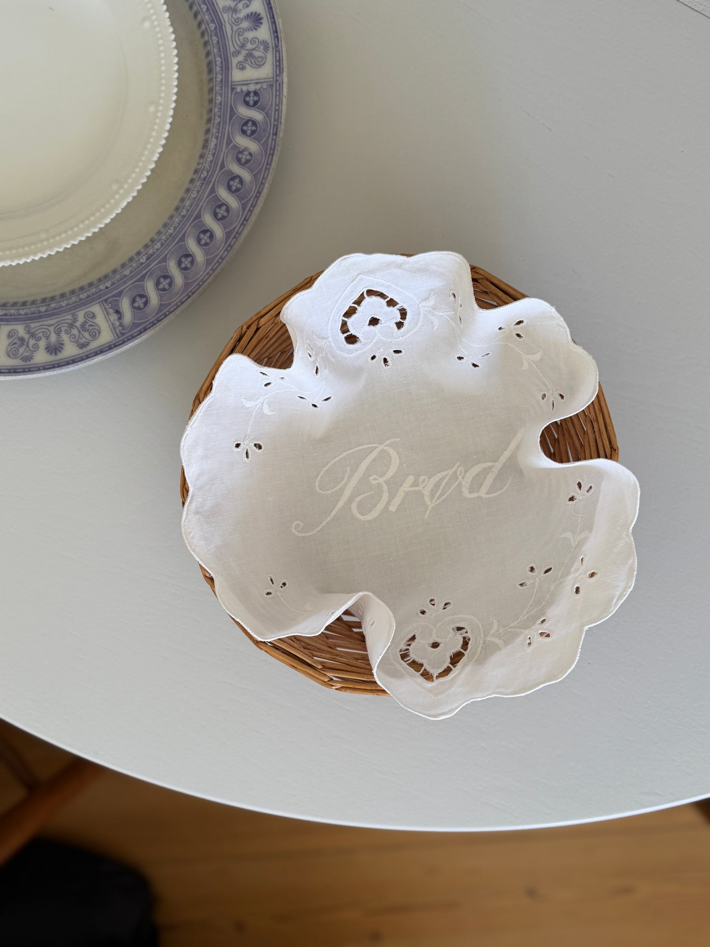 Vintage brød tekstil