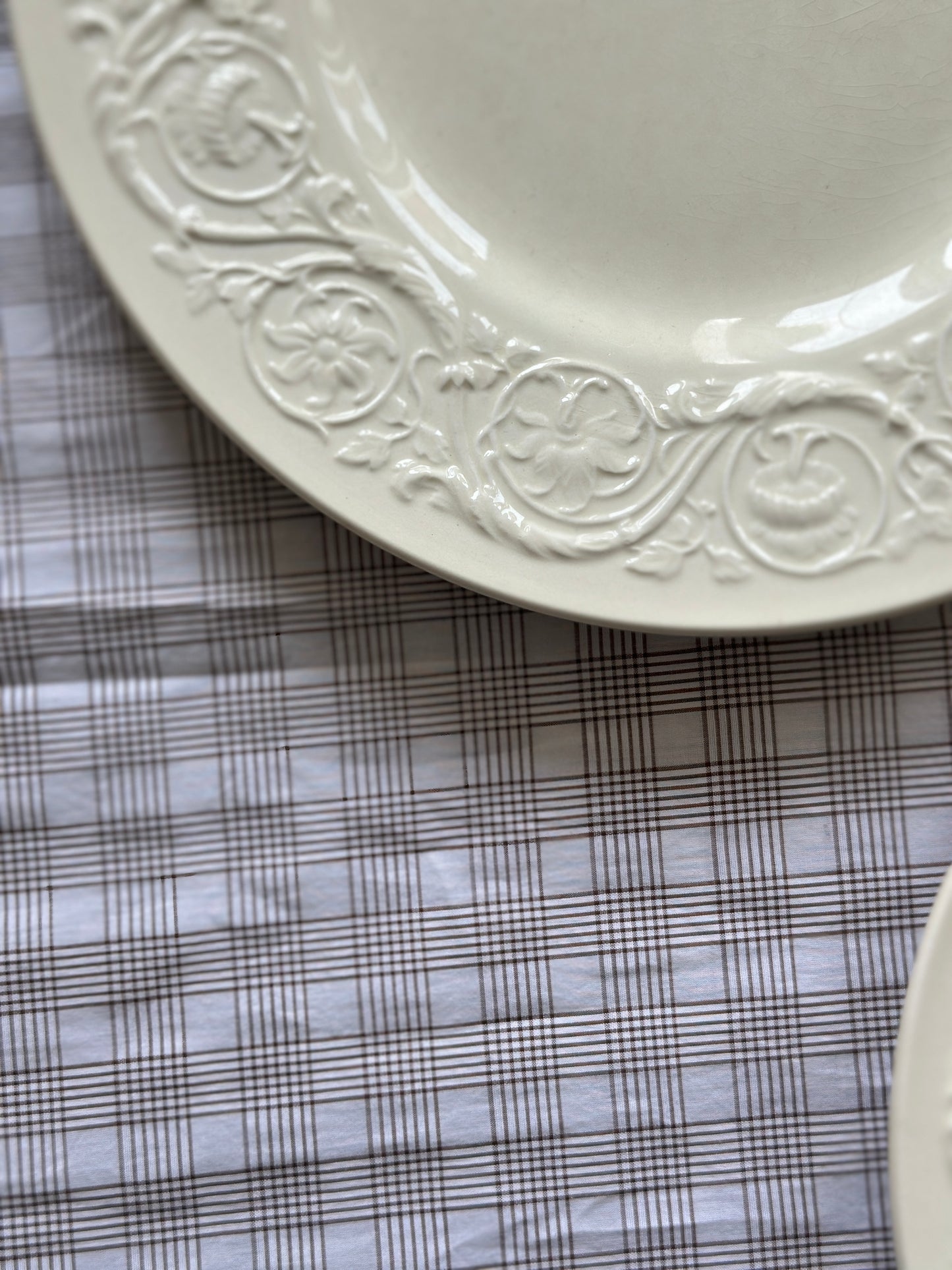 Store smukke spisetallerkner