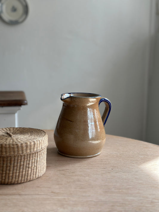 Lertøjskande med blå kant