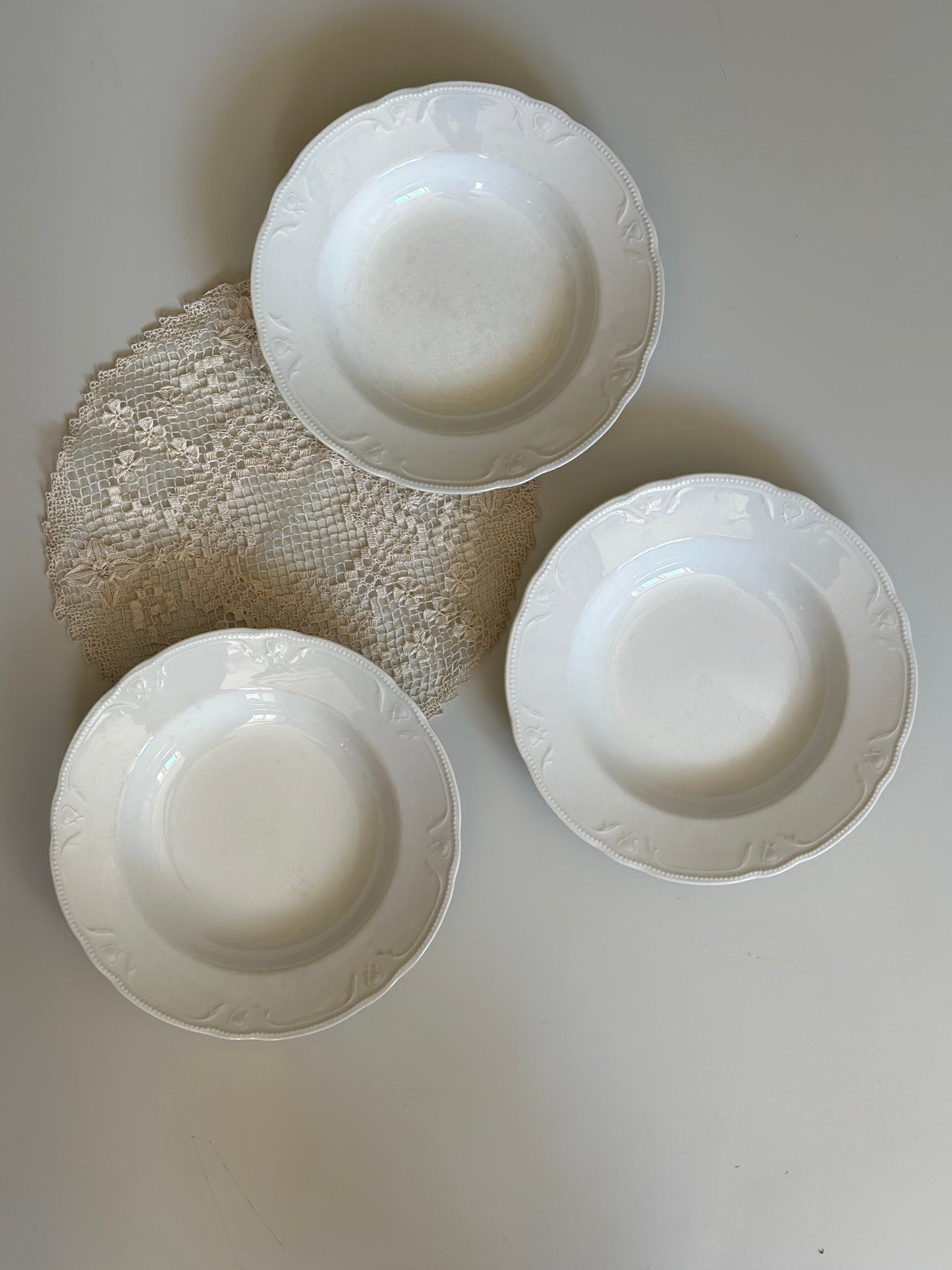 Smukke dybe tallerkner