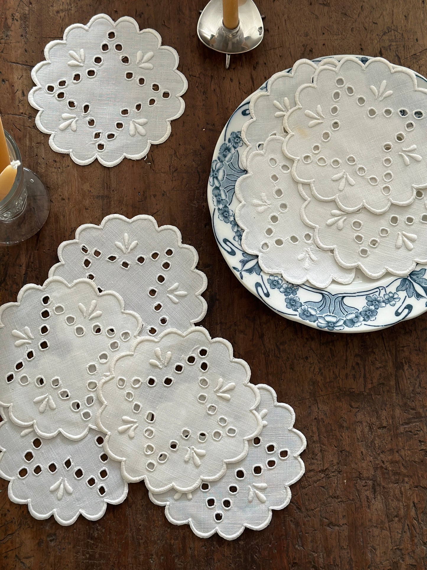 Små vintage tekstiler