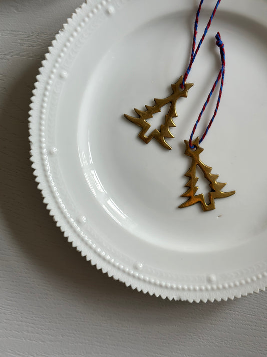 Messing juletræsophæng