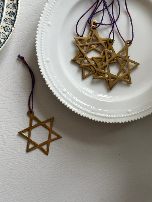 Store messing stjerneophæng