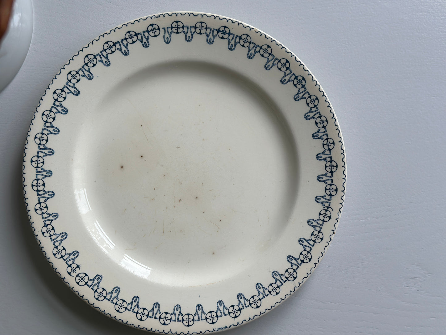 Franske spisetallerkner