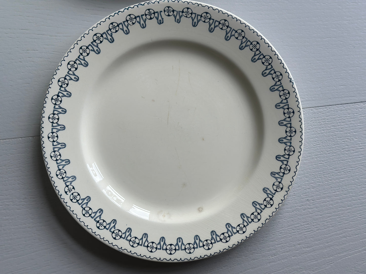 Franske spisetallerkner