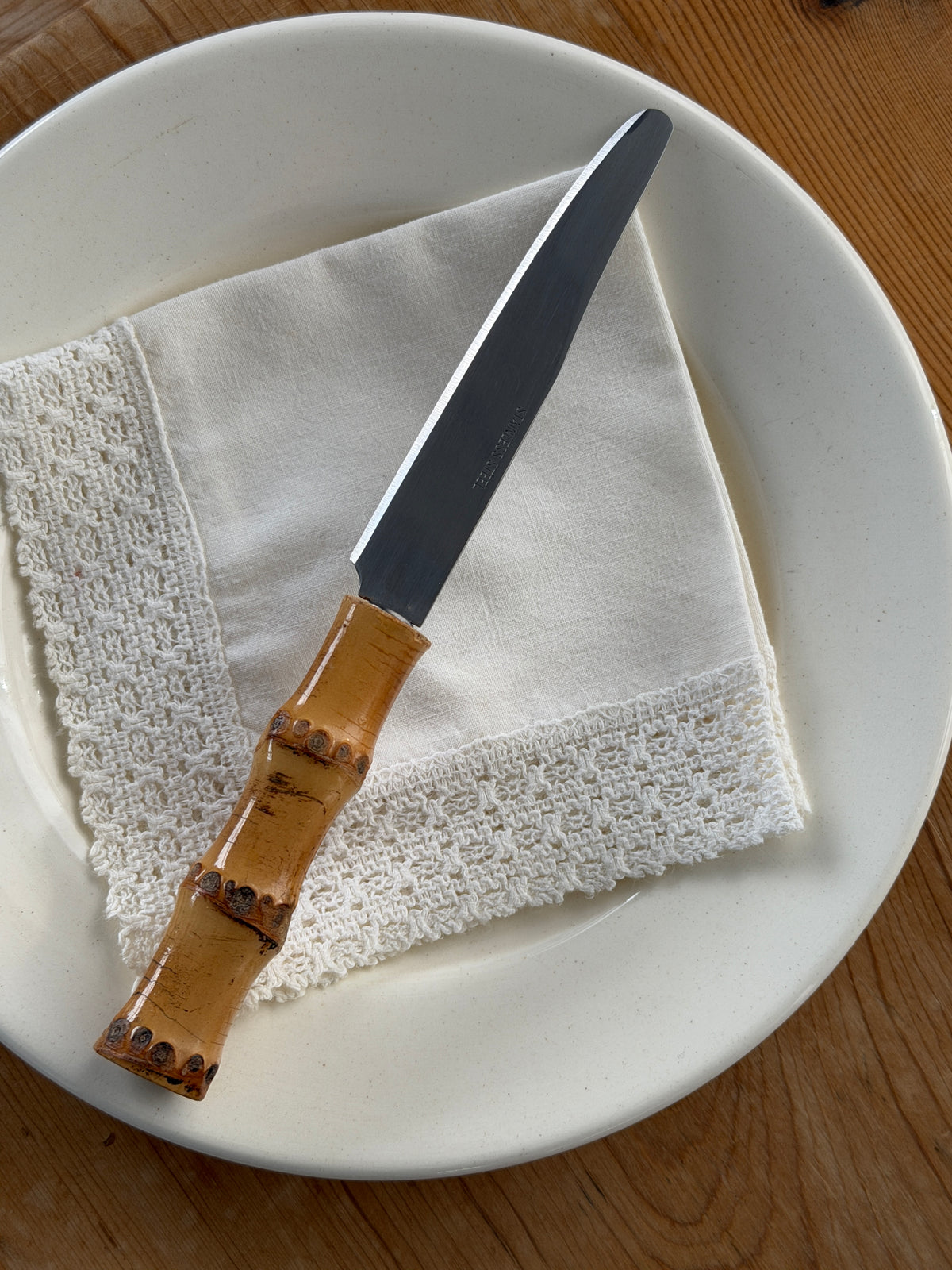 Lille bambus kniv